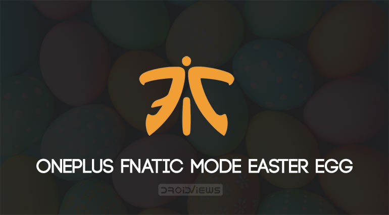 Fnatic mode easter egg oneplus