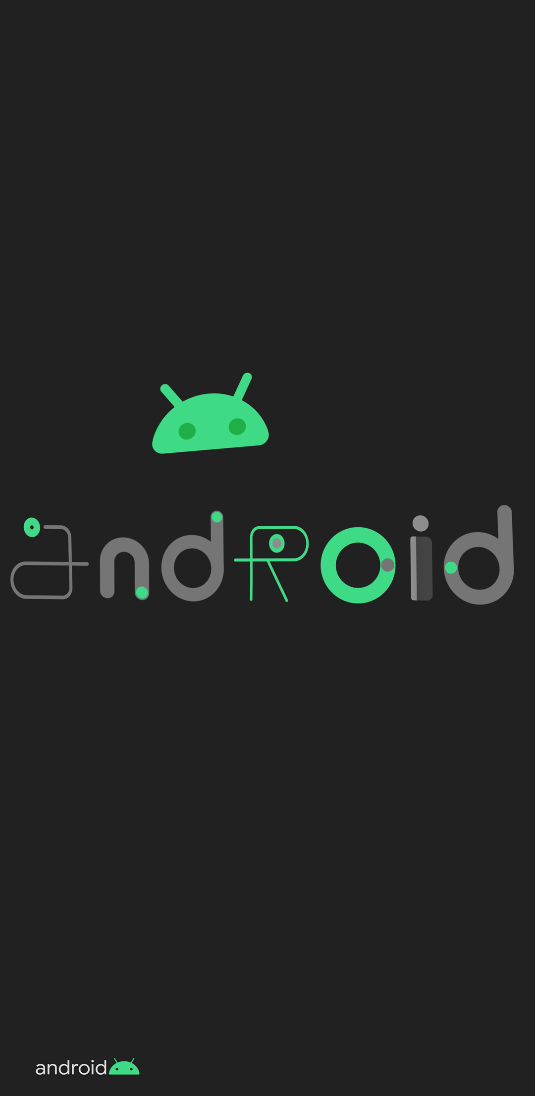 Android 10 boot screen