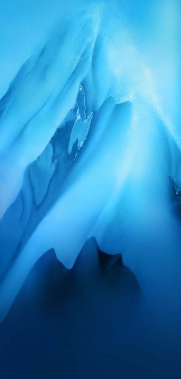 vivo nex 3 blue ice wallpaper