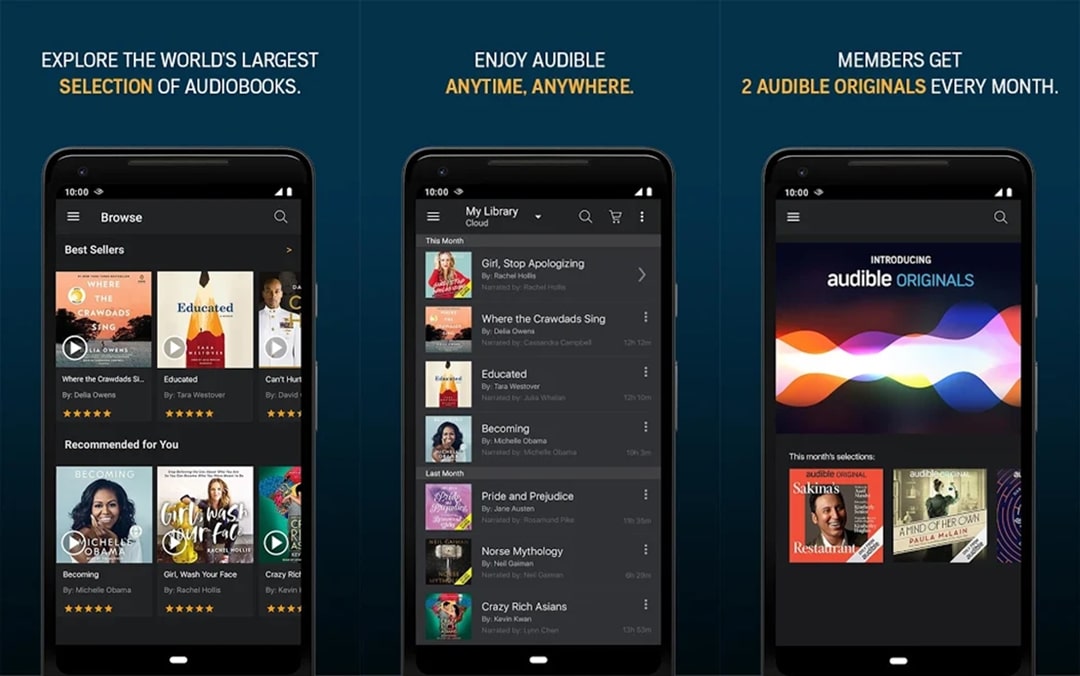 8 Best Audiobook Apps for Android in 2019 | Good To SEO - 