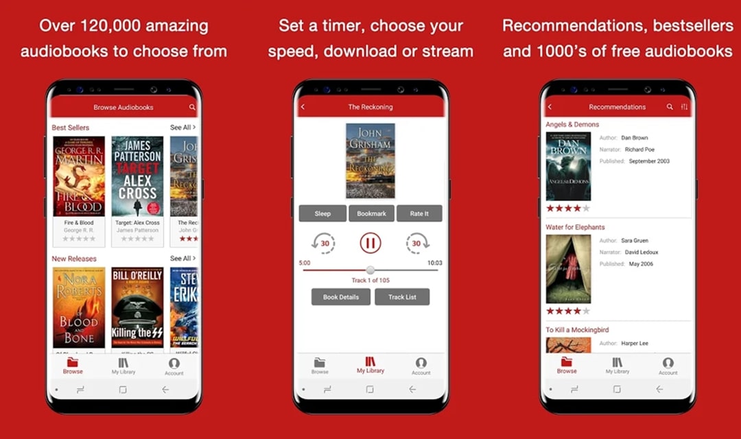 Audiobooks Now audiobook app