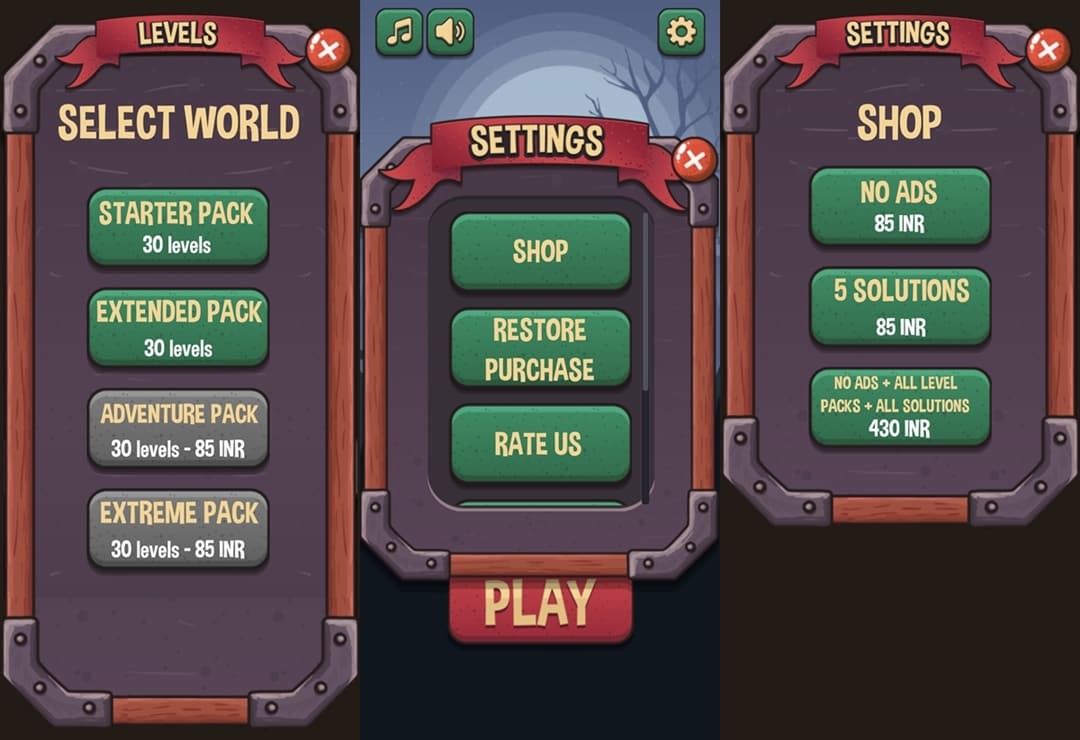 Dungeons & Zombies Paid Features