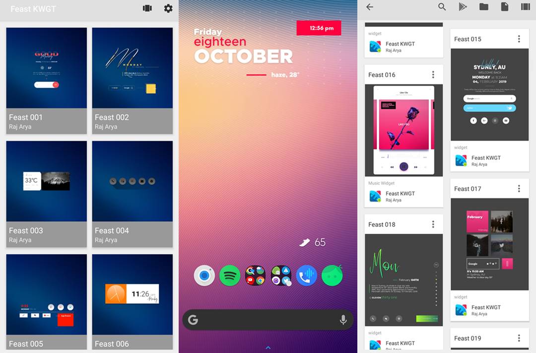 9 Best KWGT Widget Packs for Android | DroidViews
