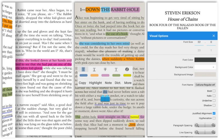 Moon +阅读器,PDF,电子书