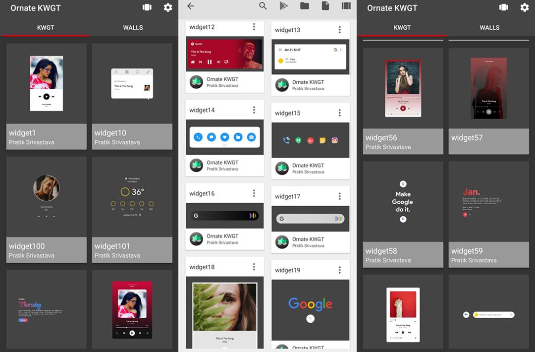 9 Best KWGT Widget Packs for Android | DroidViews
