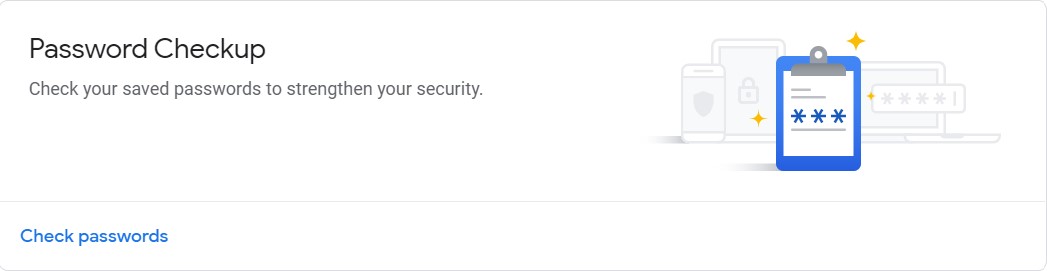 Use Google Password Checkup to Strengthen your Password - DroidViews