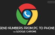 Send Phone Numbers from Chrome to Phone