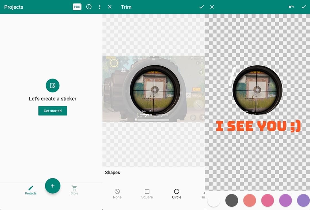 افضل تطبيقات لملصقات الواتساب WhatsApp Stickers 4 sticker studio whatsapp sticker maker
