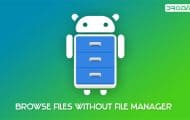 browse files on android