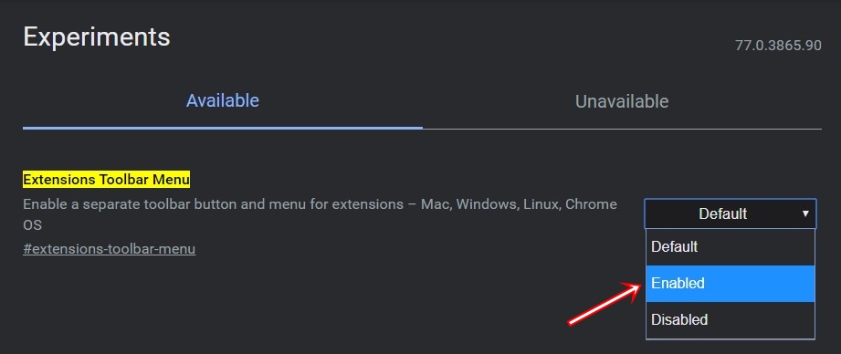 Extension Menu How to Enable the New Extension Menu in Chrome Browser - DroidViews