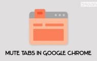 mute tabs in google chrome