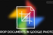 google photos crop documents
