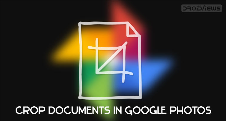 google photos crop documents