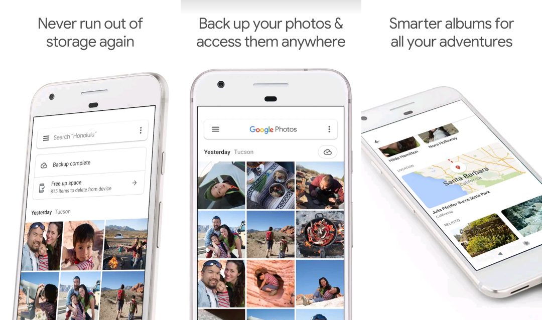 google photos features