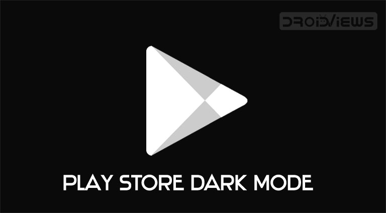 google play store dark mode