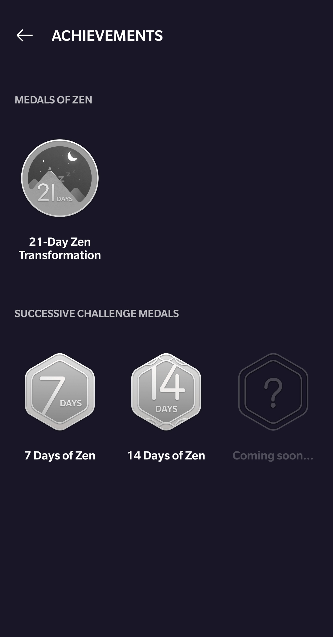 oneplus zen medals