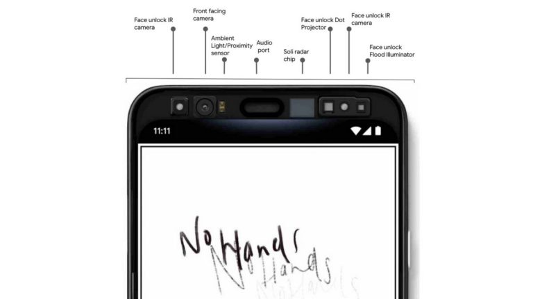 outdated design of pixel 4