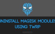 uninstall magisk module twrp