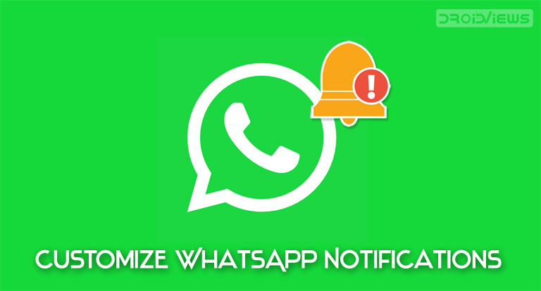 customize whatsapp notifications