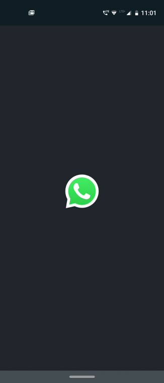 whatsapp splash screen