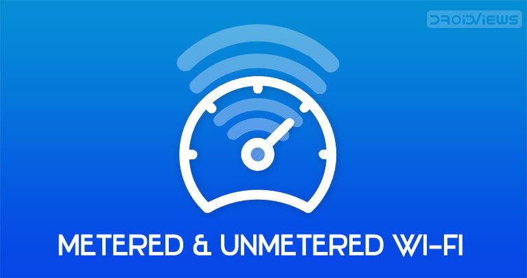 metered and unmetered wifi network