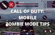 call of duty zombie mode tips