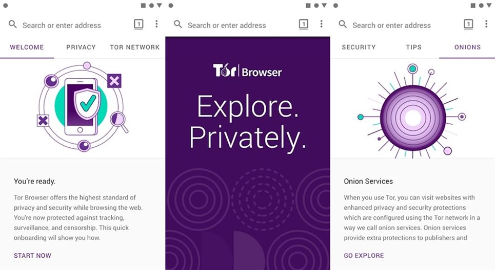 Tor Browser features