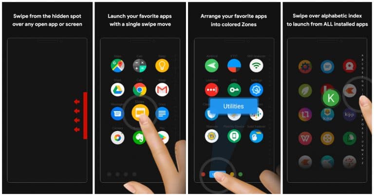 Zone Edge Launcher and drawer – Apps no Google Play