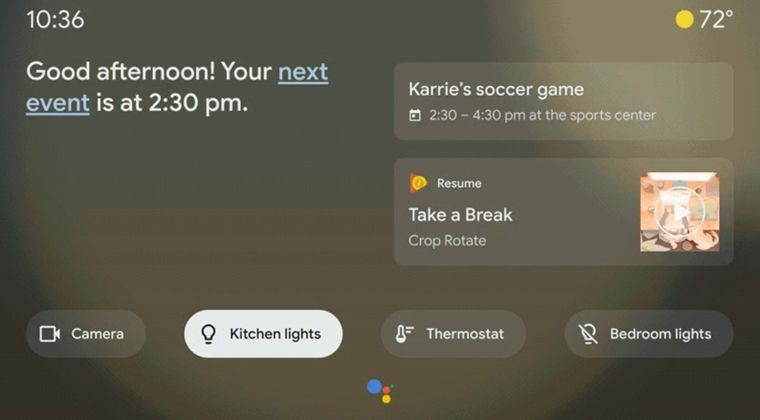 google assistant ambient mode