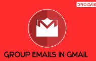 group emails in gmail