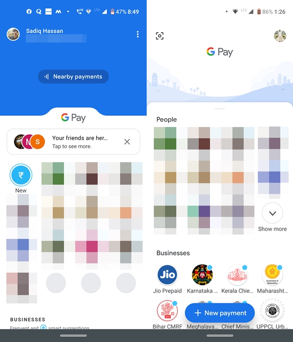 google pay home