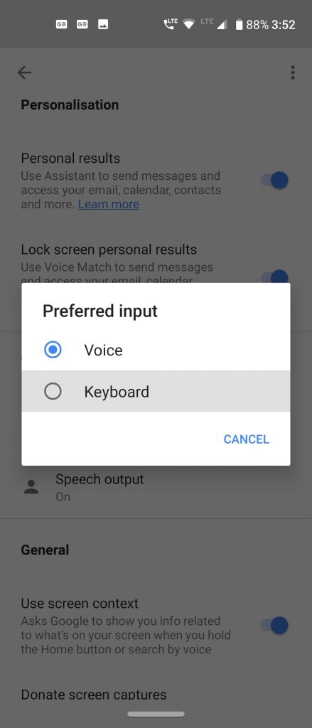 Turn Off Google Assistant on Android