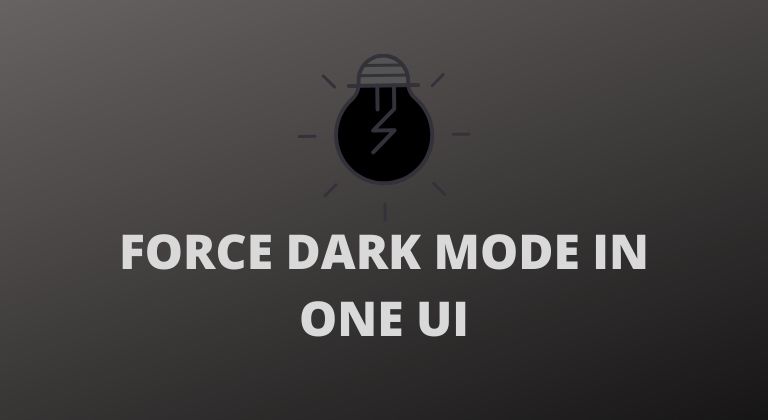 one ui 2 dark mode