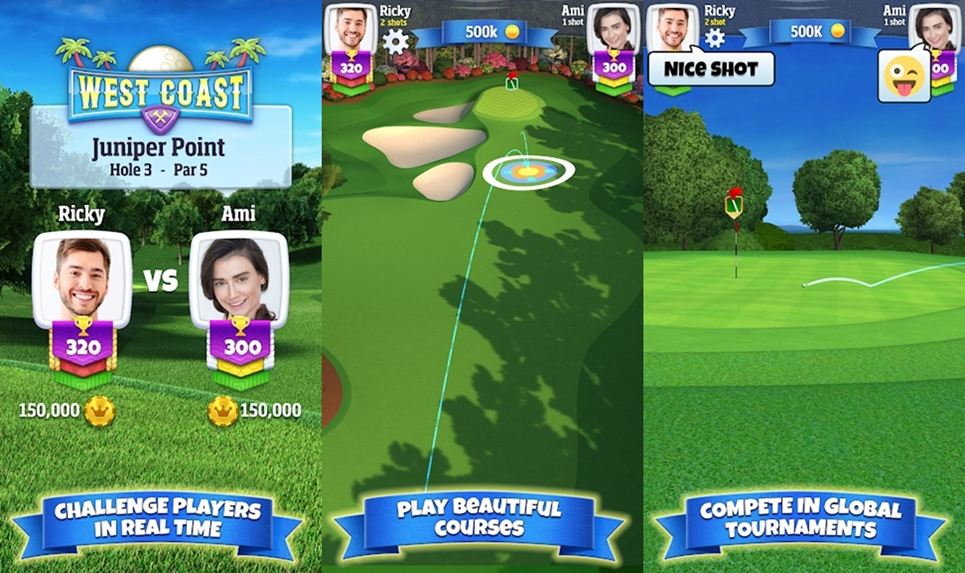 Golf clash golf game