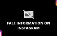 instagram false information