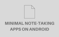Note taking apps android