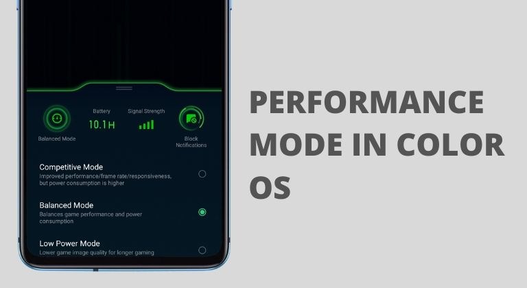 Color OS Performance Mode