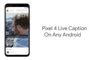 Pixel 4 Live Caption