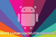android ui custom colors