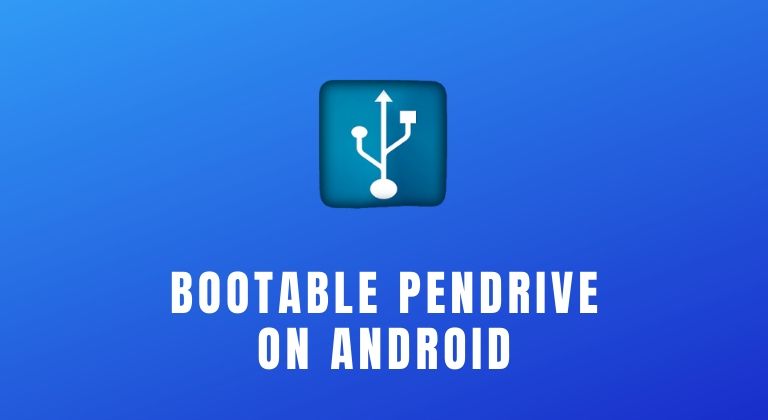 android bootable usb stick