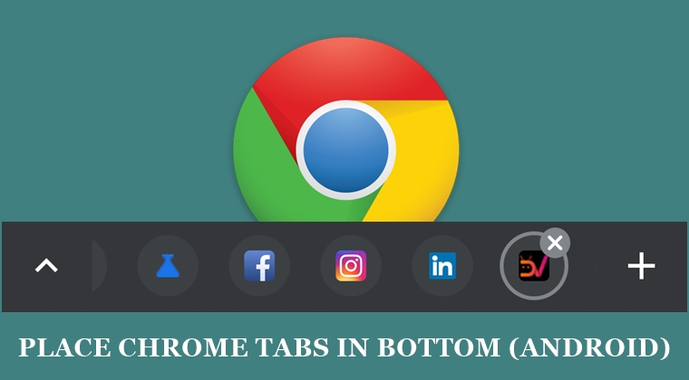 chrome tabs bottom android