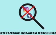 delete history facebook instagram