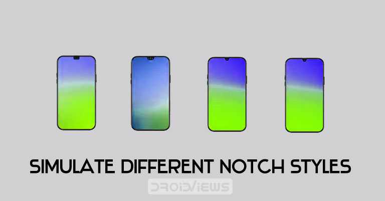 display notch styles