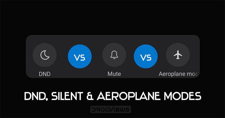 dnd silent aeroplane modes