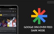 google discover dark mode