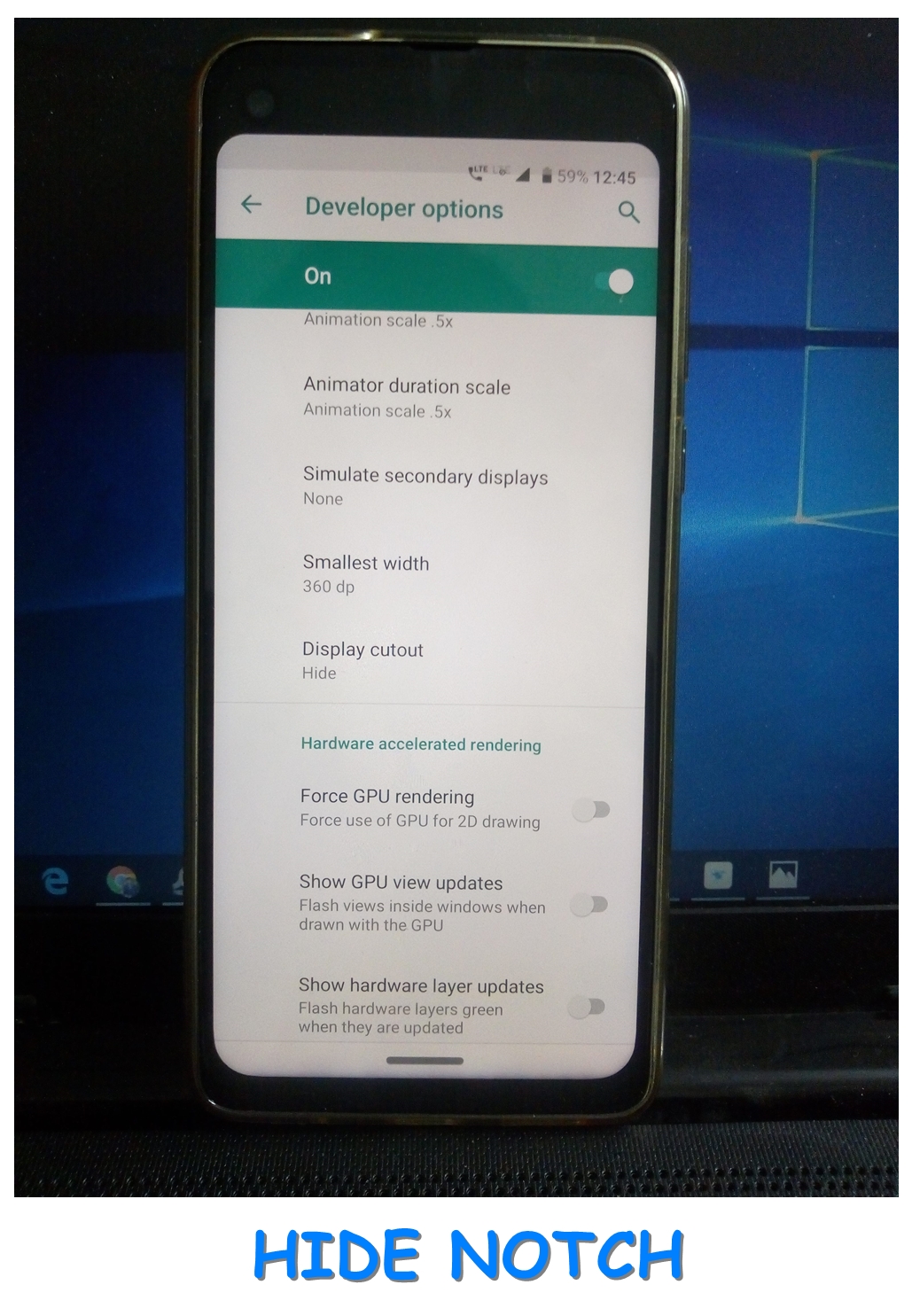 Notch In Mobile How to Simulate Different Notch Styles on Android - DroidViews