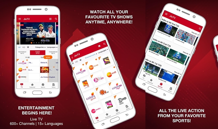 jio tv streaming app