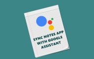 sync notes with assistant