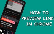 preview links in chrome