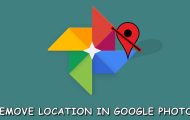 remove location from google photos
